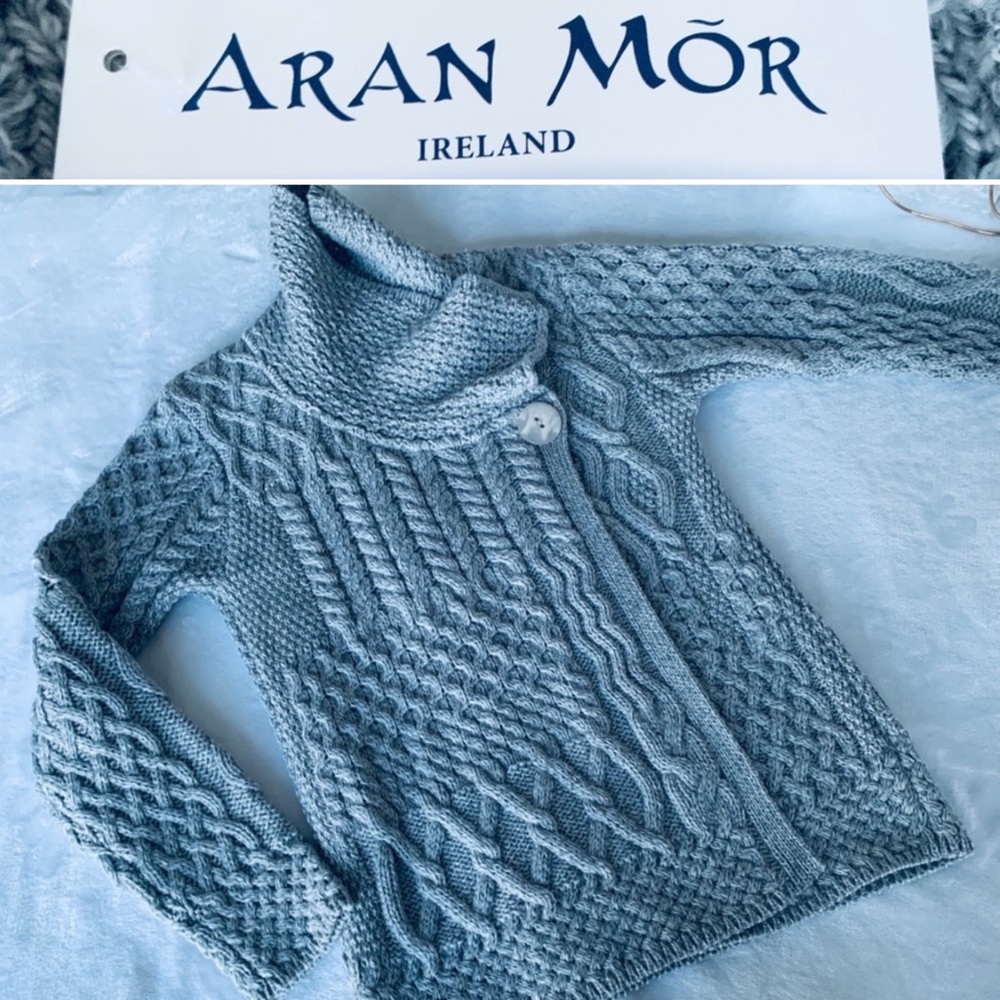 🇮🇪GOING SOON🚨CABLEKNIT ARAN MORI IRELAND CARDI